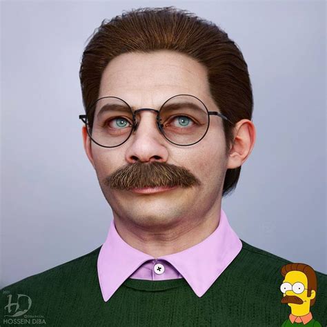 simpsons ned flanders|ned flanders real life.